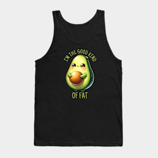 Cute kawaii Avocado pun meme. Avocado lover gift idea. Tank Top